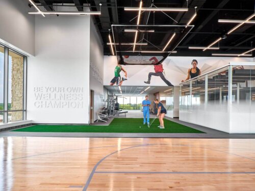 Aurora Health Center - 84South interior golf