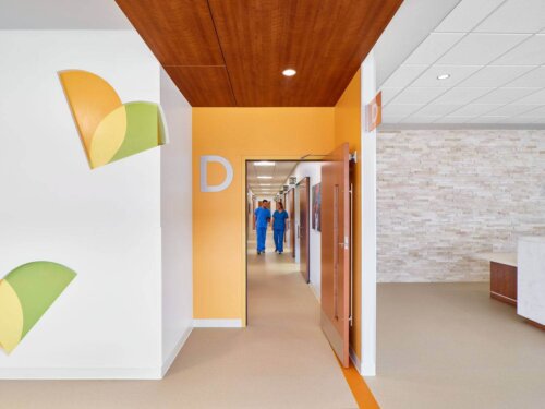 Aurora Health Center - 84South interior hallway 2