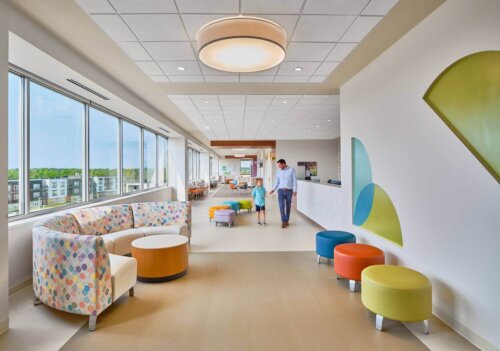 Aurora Health Center - 84South interior waiting room