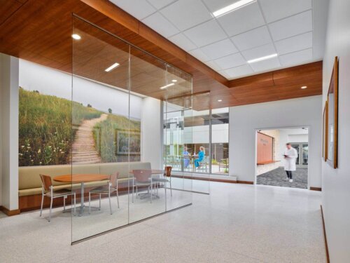 Aurora Health Center - 84South interior walkway