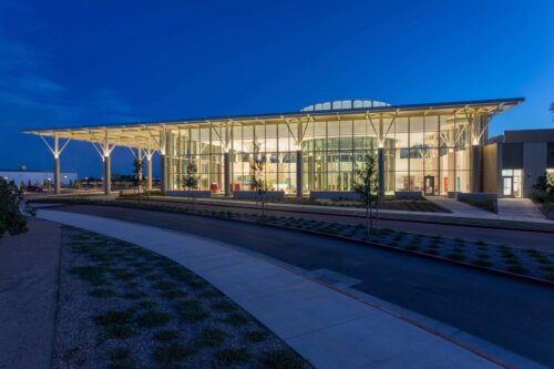 Fowler Medical Plaza exterior night