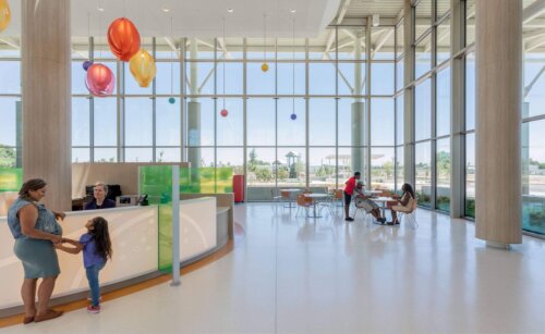 Fowler Medical Plaza interior lobby 2