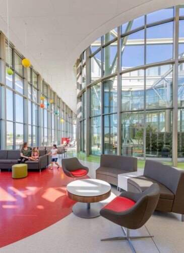 Fowler Medical Plaza interior waiting area 1