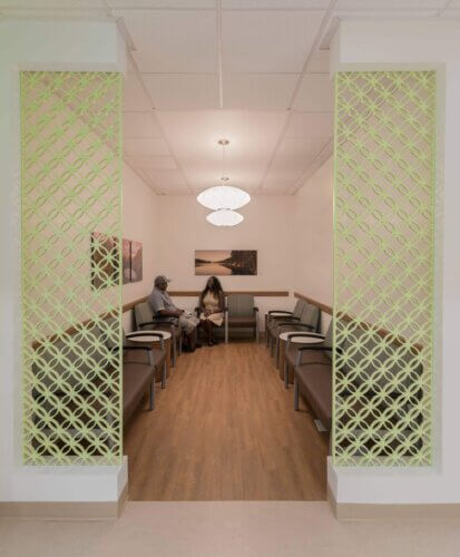 Fowler Medical Plaza interior waiting room