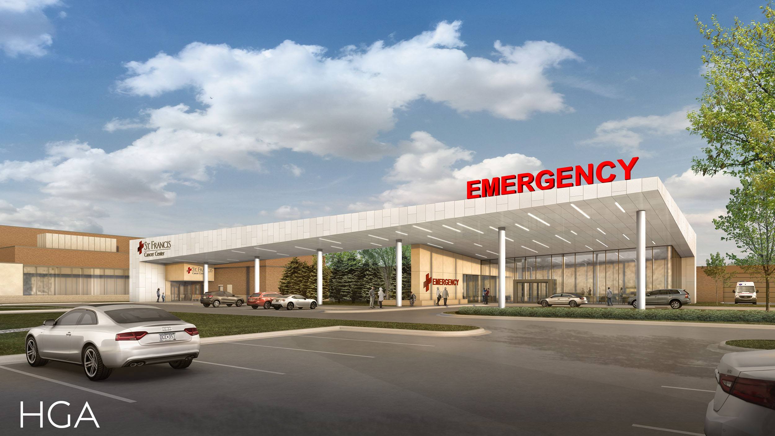 St. Francis Regional Medical Center rendering day