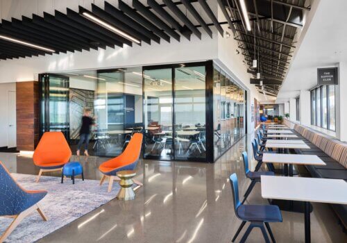 Mortenson Milwaukee interior conference room