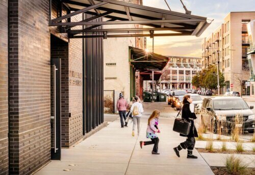 Milwaukee Ballet exterior closeup
