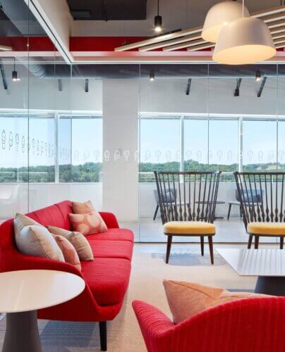 International Dairy Queen interior texture