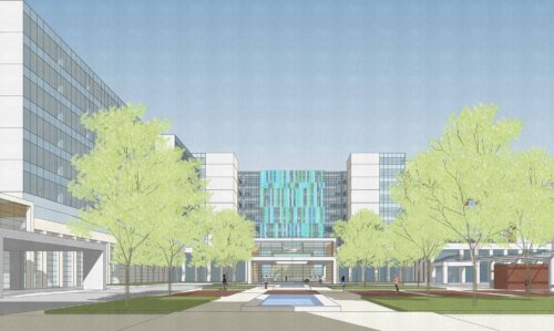 Scripps Health, La Jolla Tower exterior garden