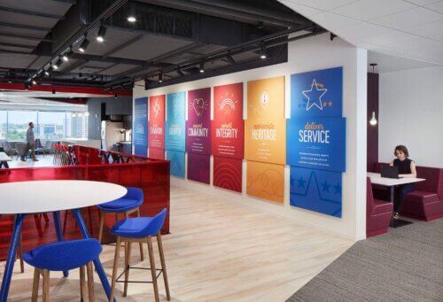 International Dairy Queen interior environmental graphics 6