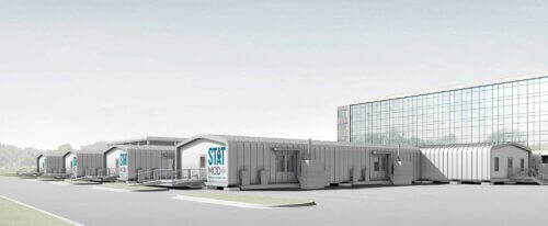 STAAT Mod 4 bay ground view