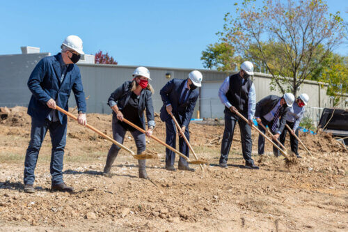 University of Arkansas Windgate Studio and Design Center Groundbreaking 1