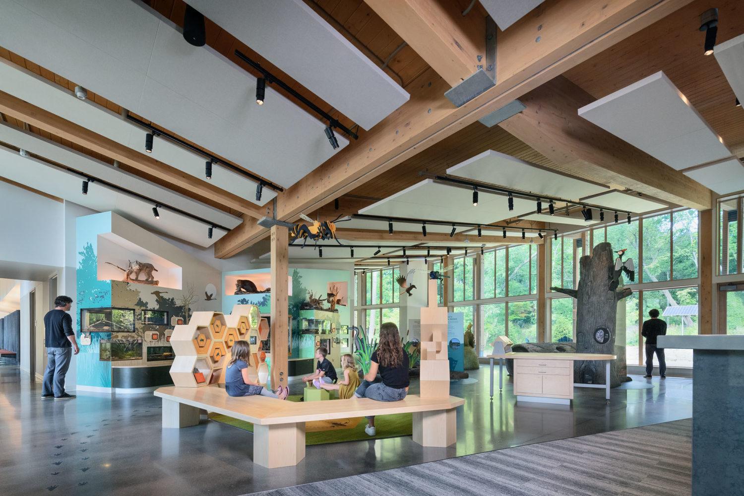 Westwood Hills Nature Center interior 2