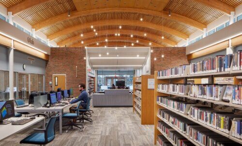 Dakota County - Heritage Library and License Center interior 2