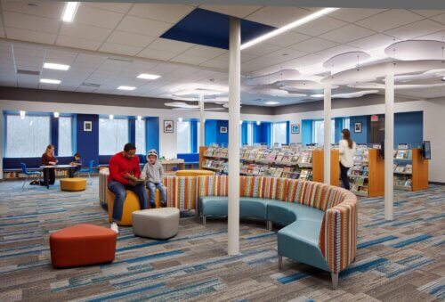Dakota County - Heritage Library and License Center interior 4