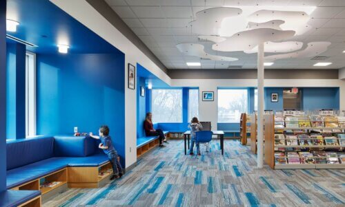Dakota County - Heritage Library and License Center interior 5