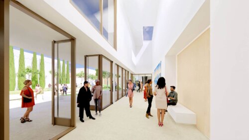 San Diego State University Second Stage Lobby