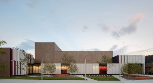 Summit School Upper School Addition and Renovation exterior 1