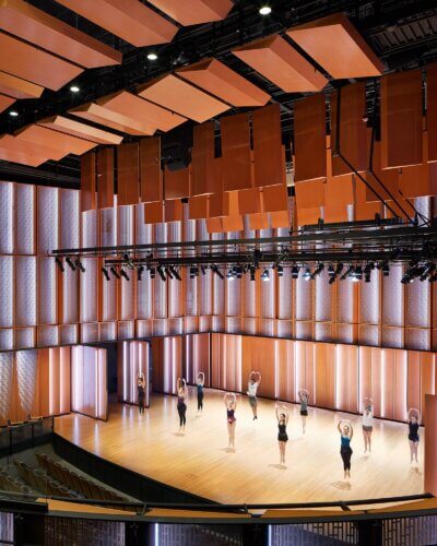 Carelton College interior performance hall 1