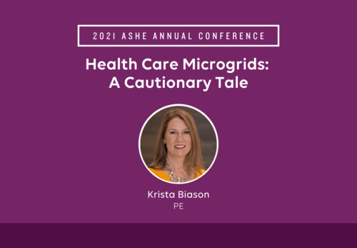 2021 ASHE Healthcare Microgrid