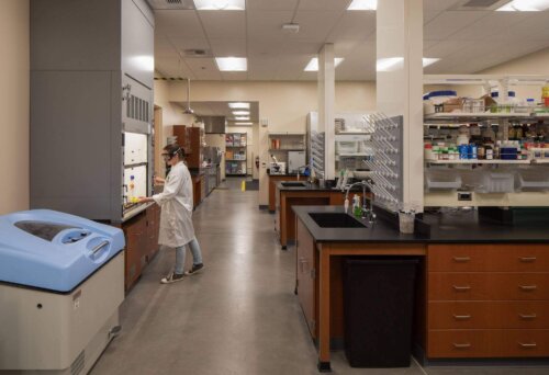 Solano Community College, Science Building interior (1)