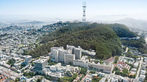 UCSF Parnassus Campus - Aerial Photograph