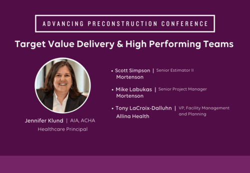Advancing Preconstruction Conference