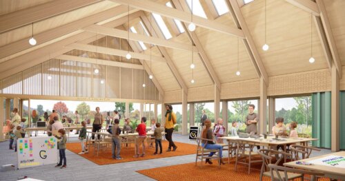 Linnaeus Arboretum Gustavus Adolphus College interior education