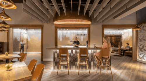 Revel Wine Bar Interior