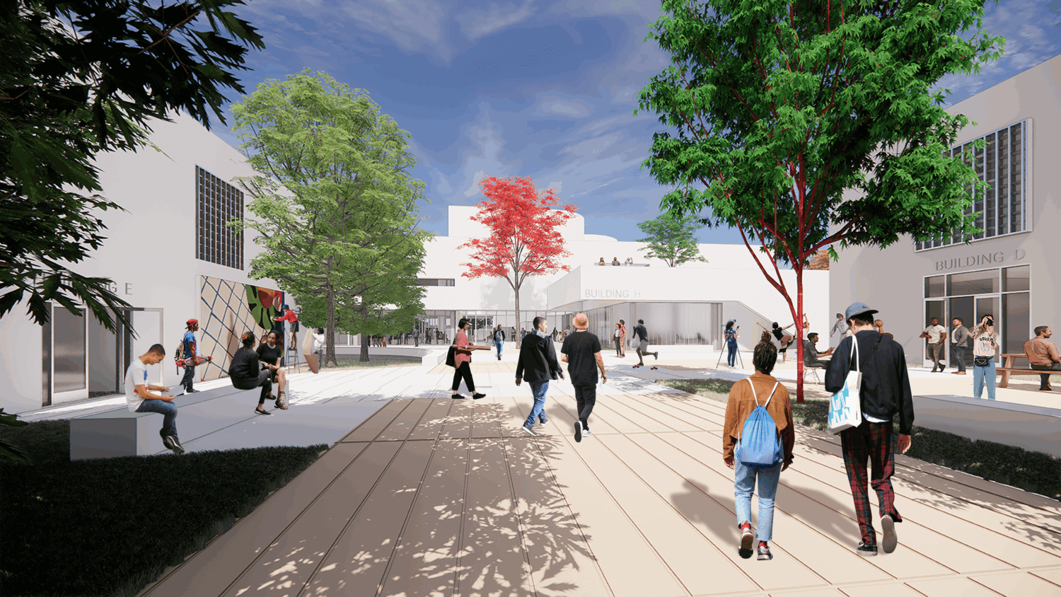 California State Fullerton Building H Front