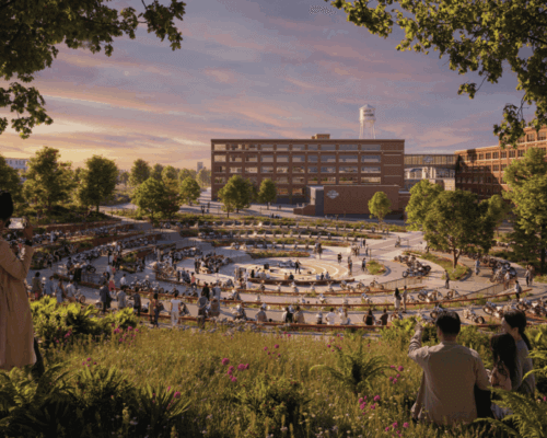 Harley Davidson Community Park Rendering