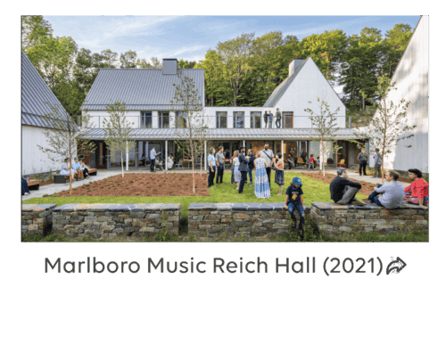 Marlboro Music Reich Hall