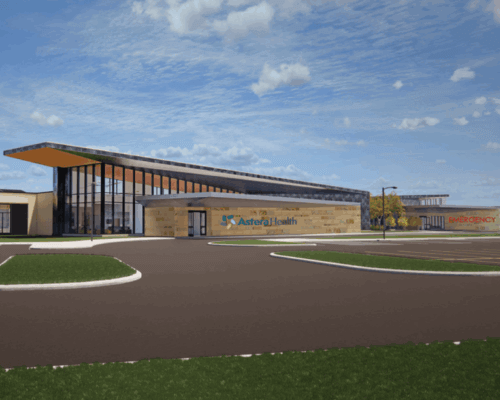 Tri-County Health Care Exterior Rendering