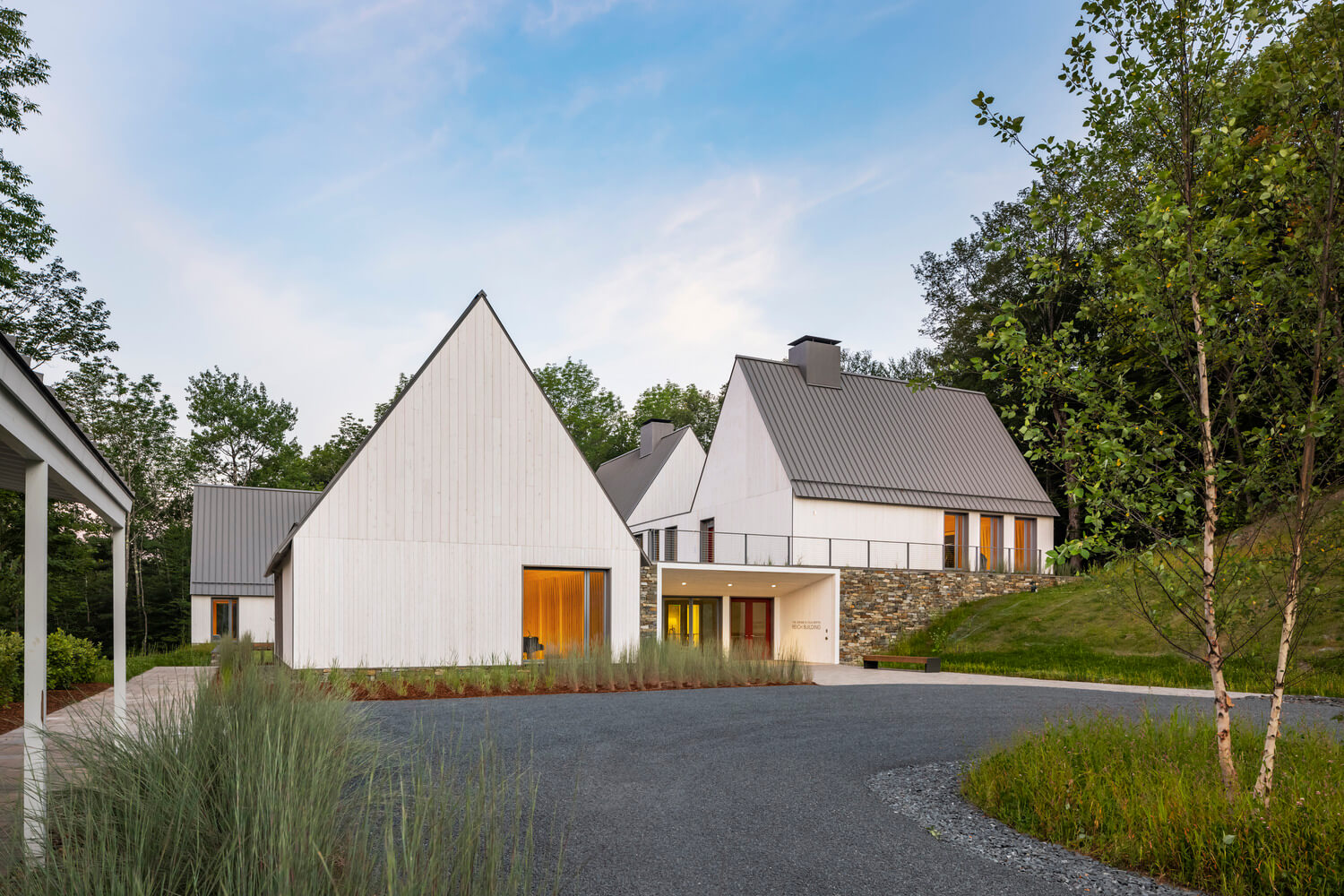 External Facade of Marlboro Music, Reich Hall