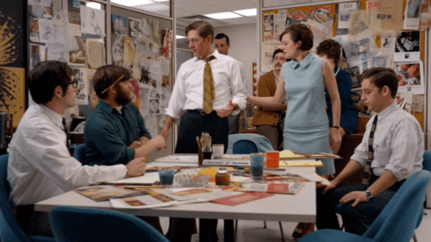 Still from TV Show Mad Men Creative Lounge