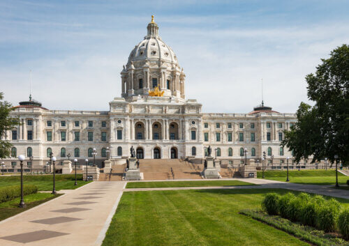 Minnesota state capitol renovation and restoration - exterior