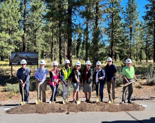 HGA and partners attended the groundbreaking for the Seneca Replacement Hospital