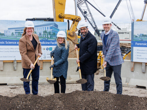 Forensic Science groundbreaking