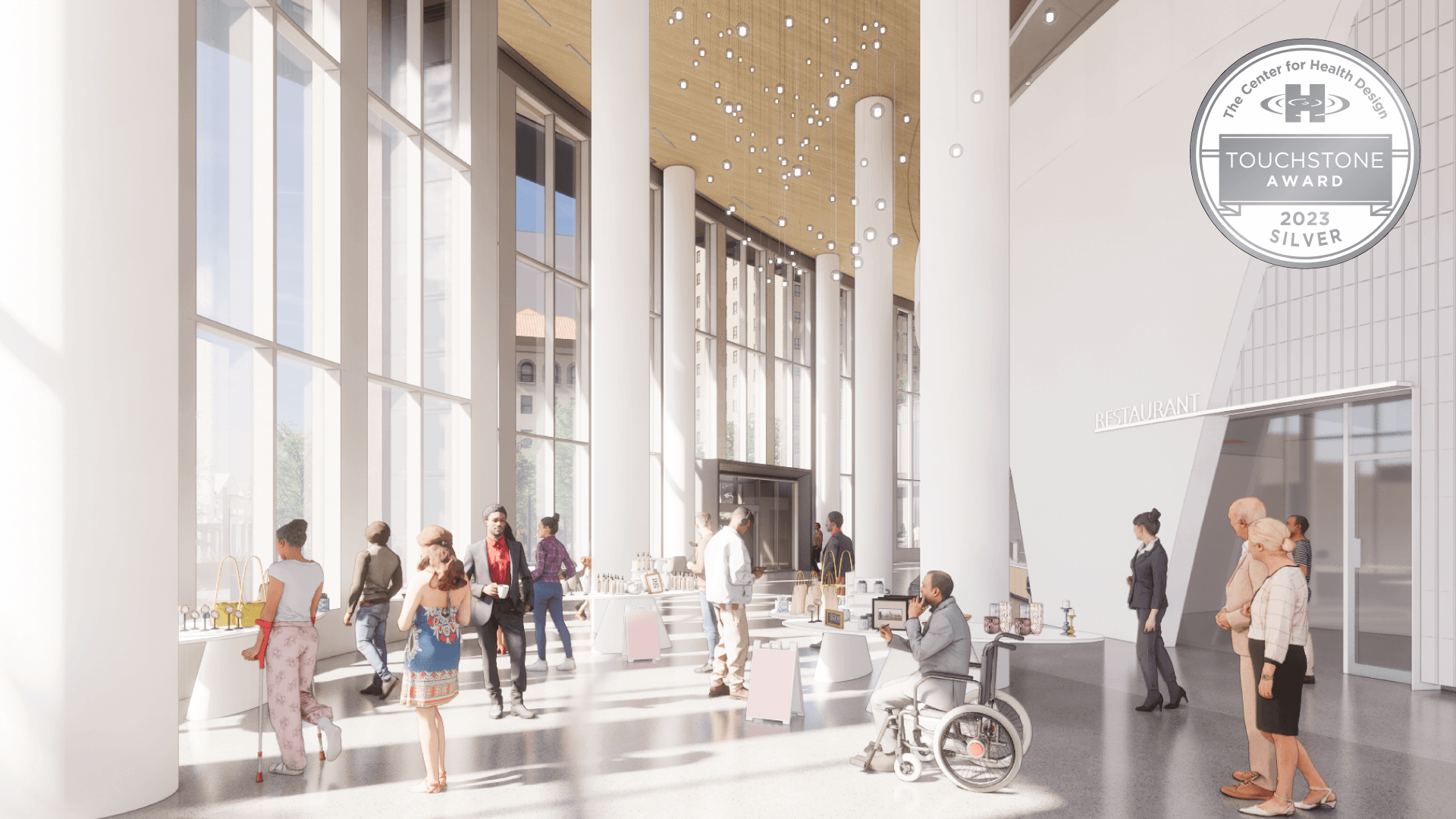 UPMC Presbyterian Lifestyle Village won an evidence-based design Touchstone Award.