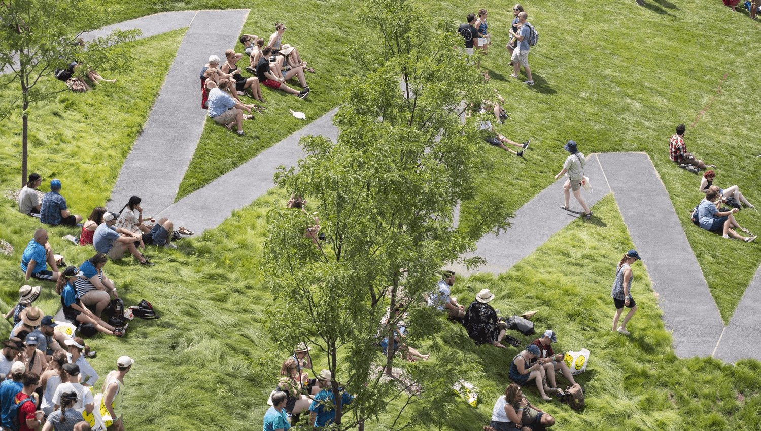 Recommendations from the Visitor Experience study support the Walker Art Center’s community-focused programming, creating a “sense of place.” 