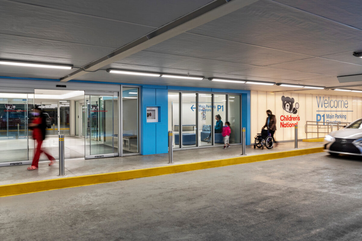 Children’s National Hospital Vertical Transportation and Entryway Experience