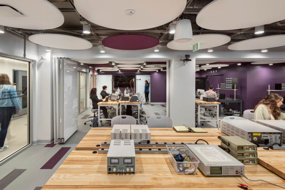 Northeastern University – Electrical & Computer Engineering Labs and Capstone