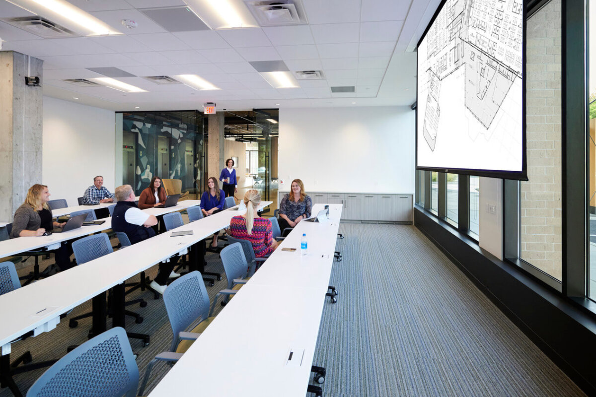 7201 Metro Boulevard, The “E”