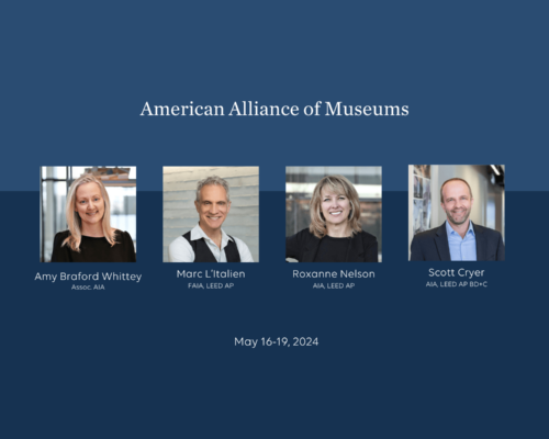American Alliance of Museums Scott Cryer, Marc L'Italien, Roxanne Nelson, Amy Braford Whittey May 16-19, 2024