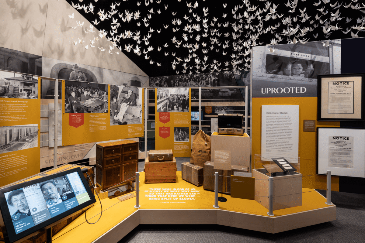 The California Museum for History, Women and the Arts – “Uprooted: An American Story” Gallery Renovation