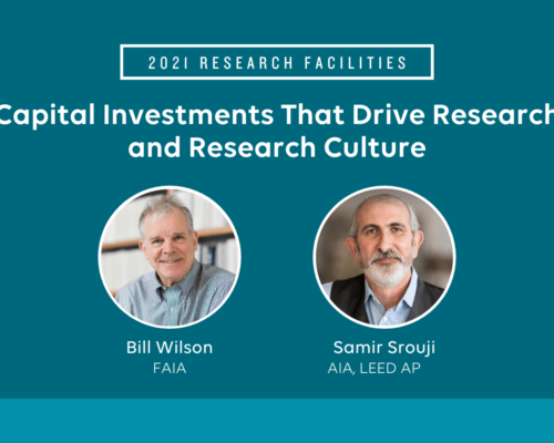 Capital Investments that Drive Research and Research Culture