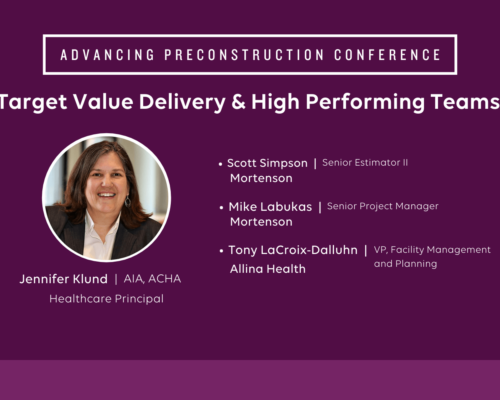 Advancing Preconstruction Conference