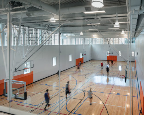 Douglas Dayton YMCA at Gaviidae interior gymnasium 2