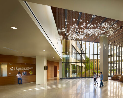 Owensboro Health Regional Hospital interior lobby 2