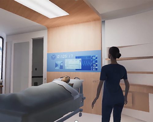 VR Inpatient Room Nurse